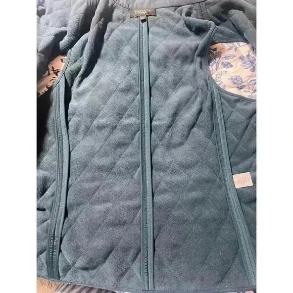 Talbots Petite,‎ Vest, size M, Green - Picture 5 of 8